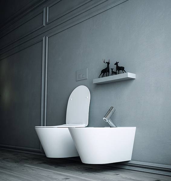 Унитаз подвесной Boheme Avva 35.5х53 см белый матовый 972-MW