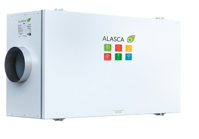 P1000ECE 5кВт 3~, Вентиляционная установка Alasca P приточная