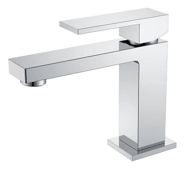 Смеситель для раковины Boheme Qubic хром 471-CR