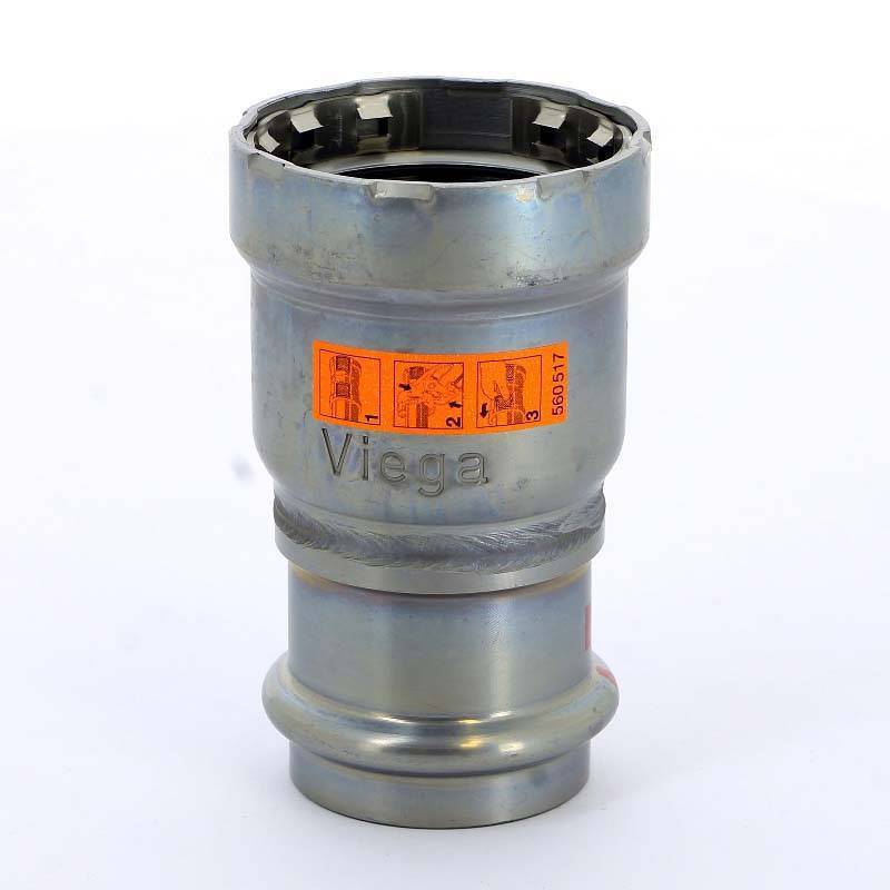 Переход пресс Viega Megapress оцинкованная сталь 42x1 1/2 718824