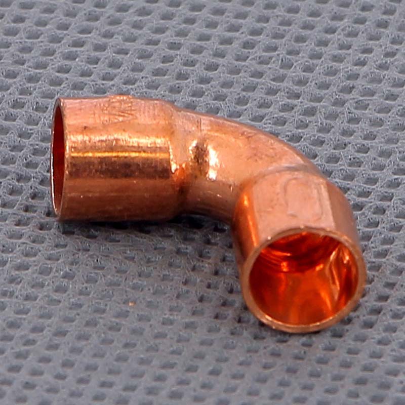 Угол 90° Viega 8 мм двухраструбный под пайку 107901