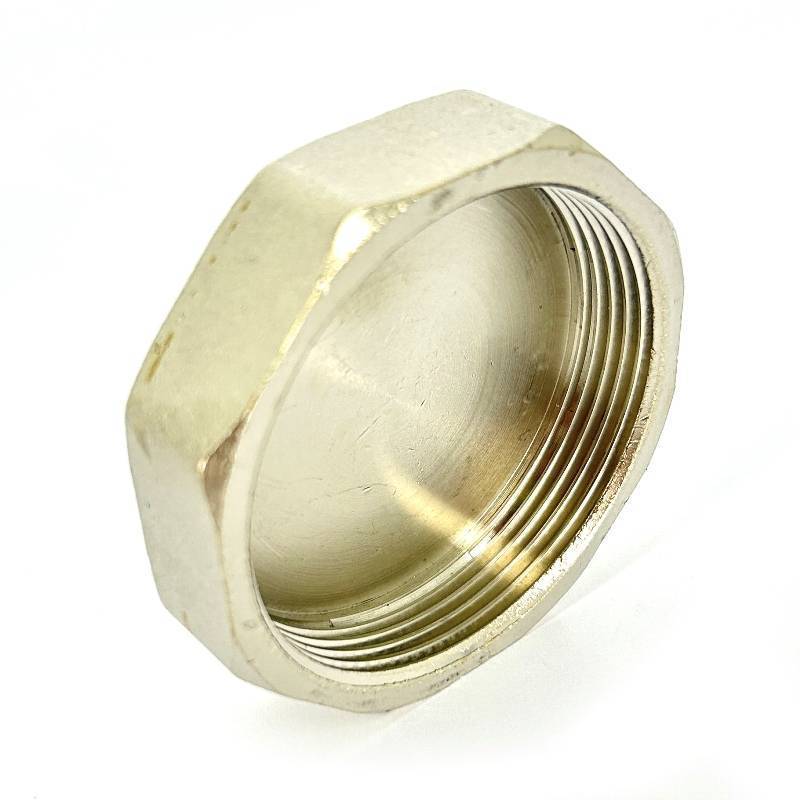 Заглушка латунная LD Pride 2 ВР никелированная 67.504.50