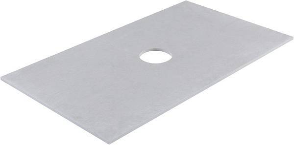 Столешница Allen Brau Fantasy 81x46.8x1 см серая 1.11009.G-S