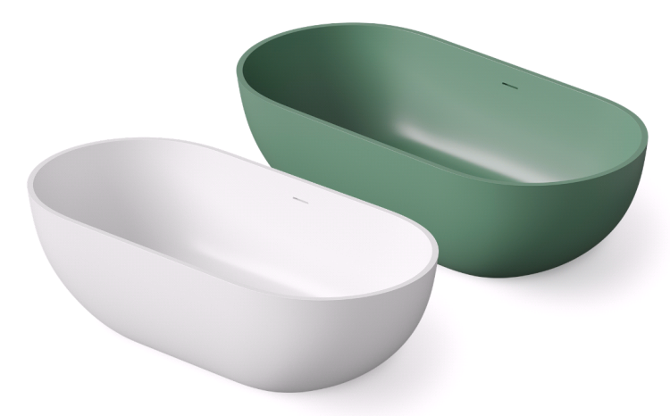 Ванна DEA Design Shadow 1780х880х520 мм Grey DD861917803