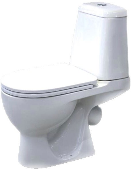 Унитаз-компакт Cersanit Max Comfort белый WC.CC/Max/2-DM/WHT.G/S1