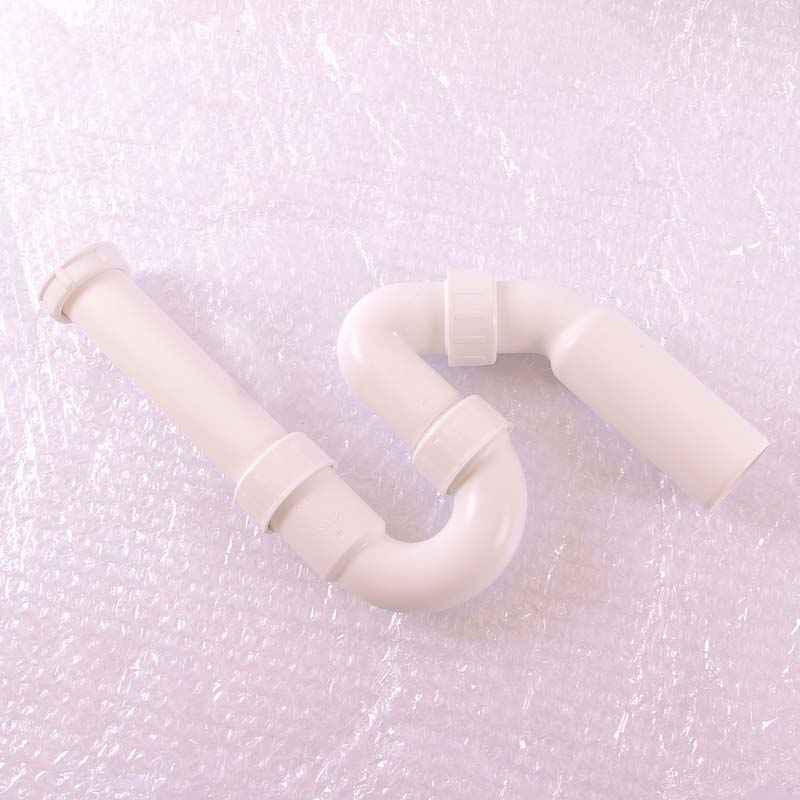 Сифон трубный для мойки Viega 50 мм с универсальным отводом 45° 102821