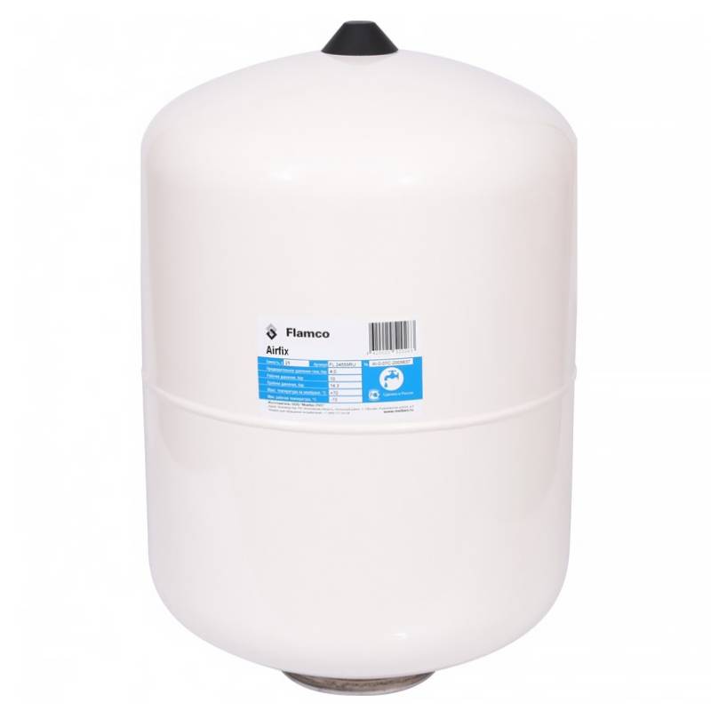 Расширительный бак Flamco Airfix R 25/4,0 25 л 10 бар белый 24559RU