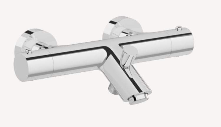 Смеситель для ванны и душа VitrA Aquaheat термостатический хром A47210EXP