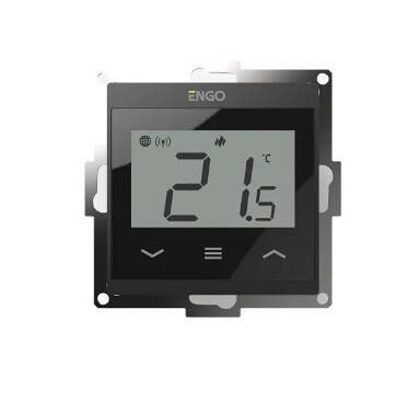 Терморегулятор программируемый Wi-Fi ENGO Controls E55B230WIFI встраиваемый 230 В черный E55B230WIFI