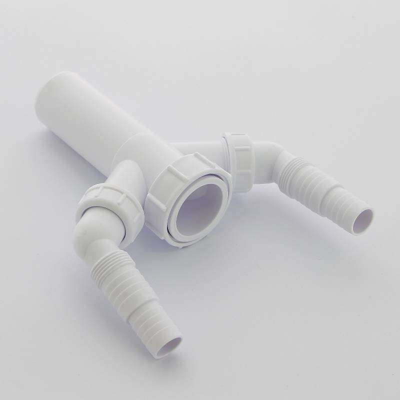 Вставка McAlpine 1 1/2 x 40 мм с двумя угловыми адаптерами для слива H 146 мм TEE4