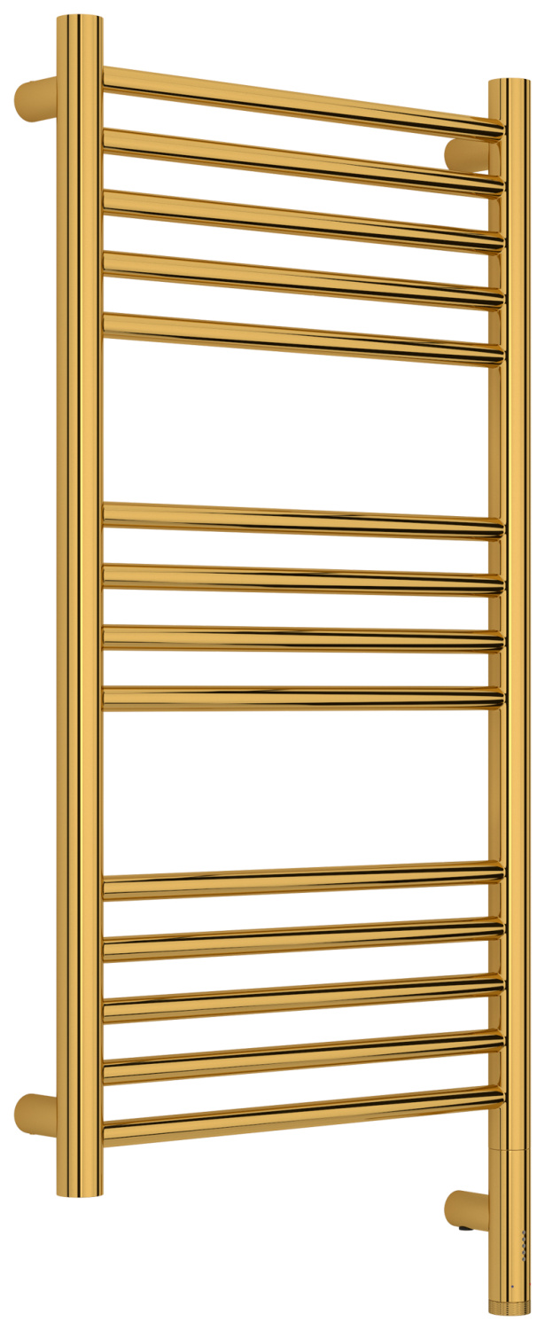 Полотенцесушитель электрический Сунержа Богема 3.1 прямая 40х80 см правое подключение золото глянцевое 03-6005-8040