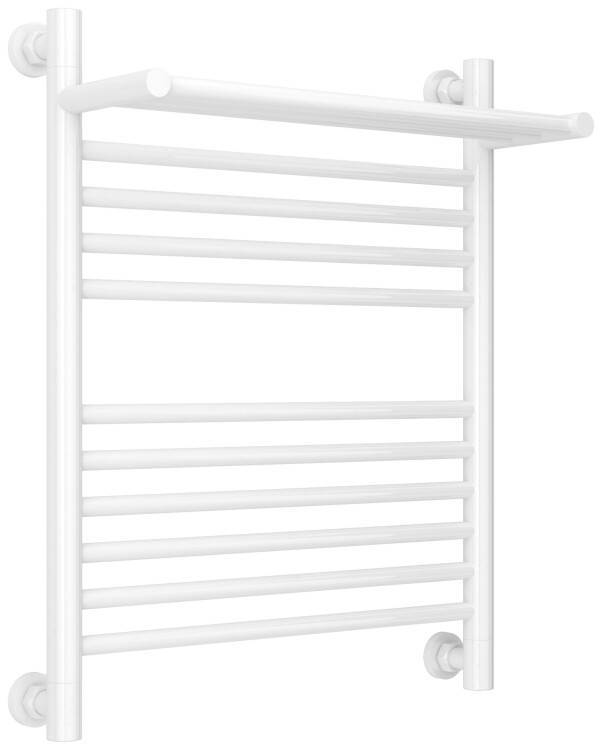Полотенцесушитель водяной Сунержа Богема + с 1 полкой 600x500 мм белый 12-0223-6050