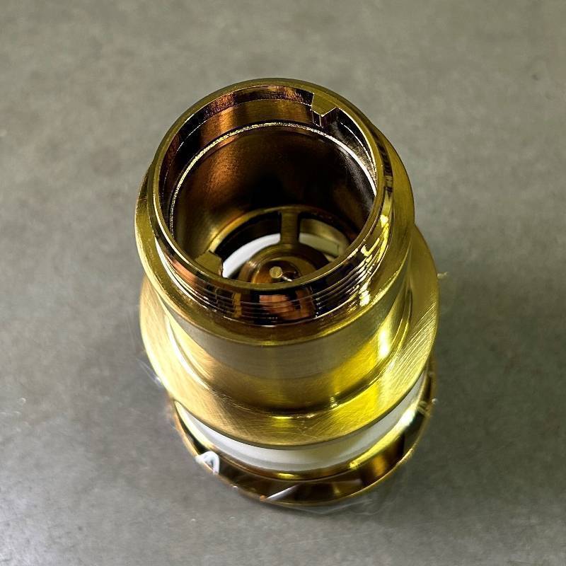 Донный клапан Arrowhead 1 1/4 80 мм с переливом золото 740007