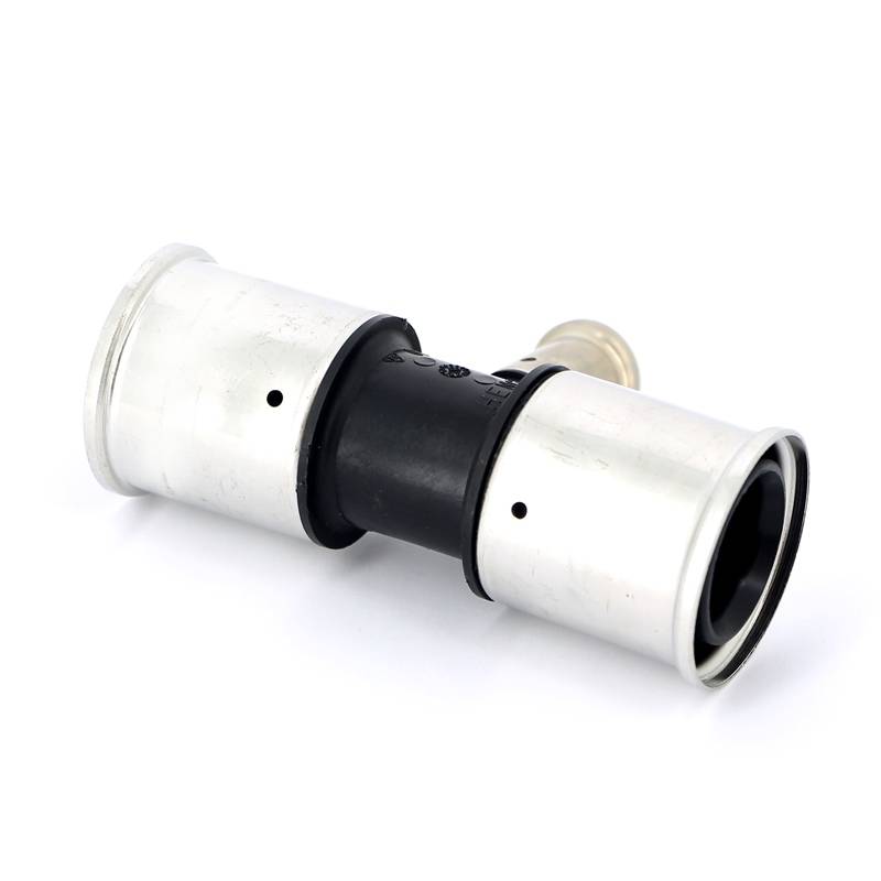 Тройник пресс HENCO PVDF 40х16х40 мм 10PK-401640