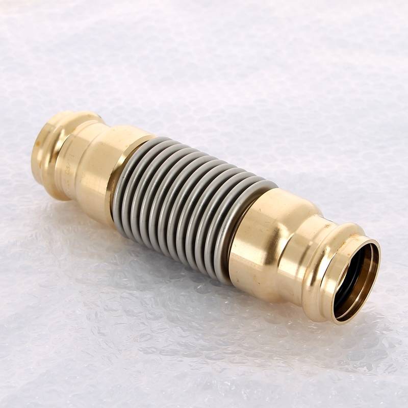 Компенсатор осевой пресс Viega Profipress 42 мм бронза 690304