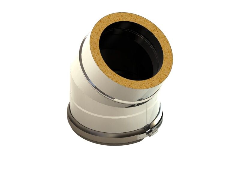 Колено Jeremias DW-eco 30° Ø 180 мм EDW17180