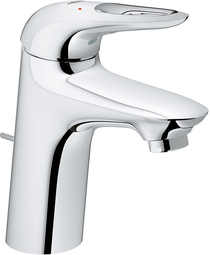 Смеситель для раковины GROHE Eurostyle с донным клапаном хром 33558003