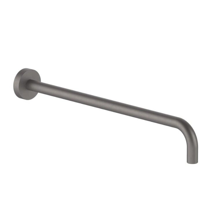 Держатель верхнего душа Fantini Venezia настенный 350 мм Matt Gun Metal PVD 86P58137