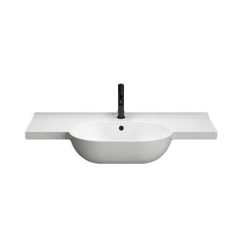 Раковина подвесная Globo MODE 1000х490х200 мм белая ME100BI