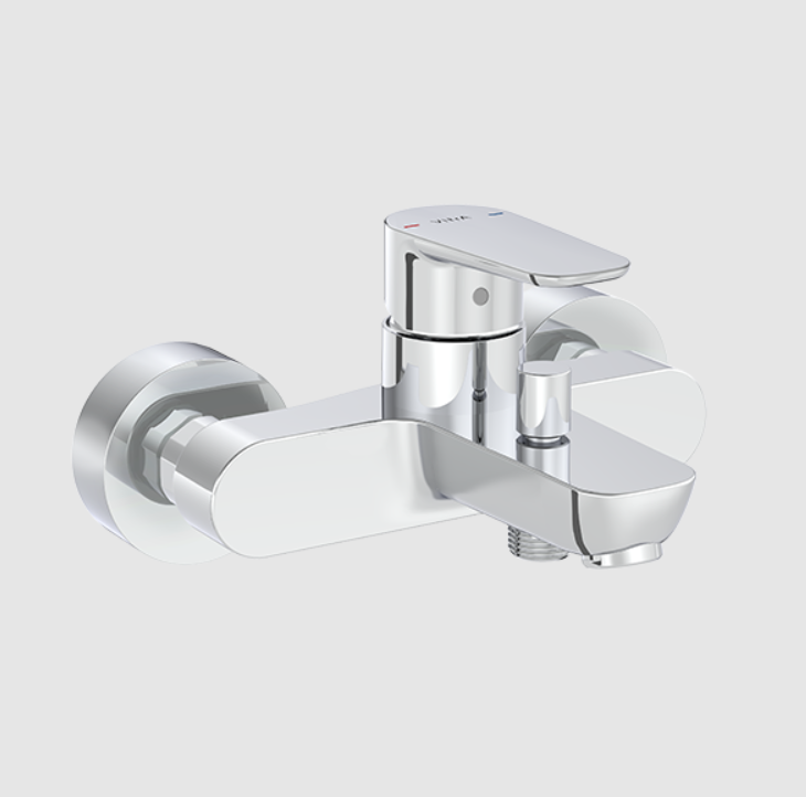 Смеситель для ванны и душа VitrA Flow Soft хром A42946EXP