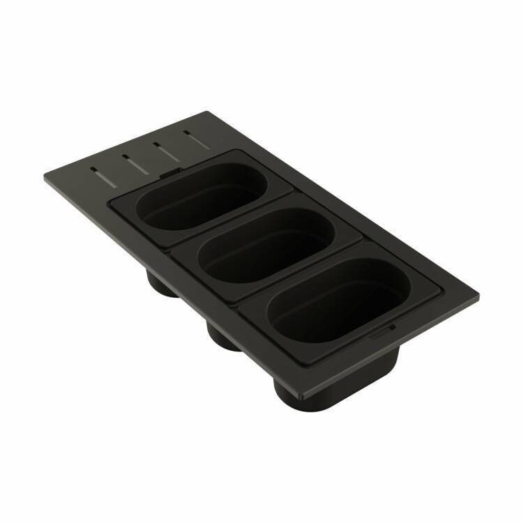 Контейнер OMOIKIRI DC-02-3 433x220x65 мм графит 4999079