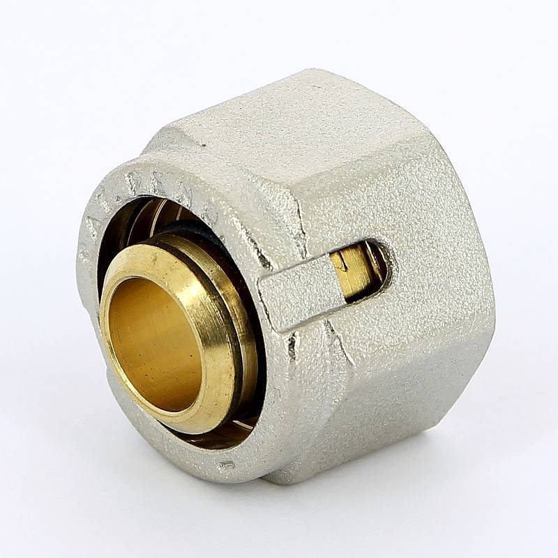 Соединитель для металлопластиковых труб обжимной Emmeti Monoblocco 20х2 мм M24x19 28100366