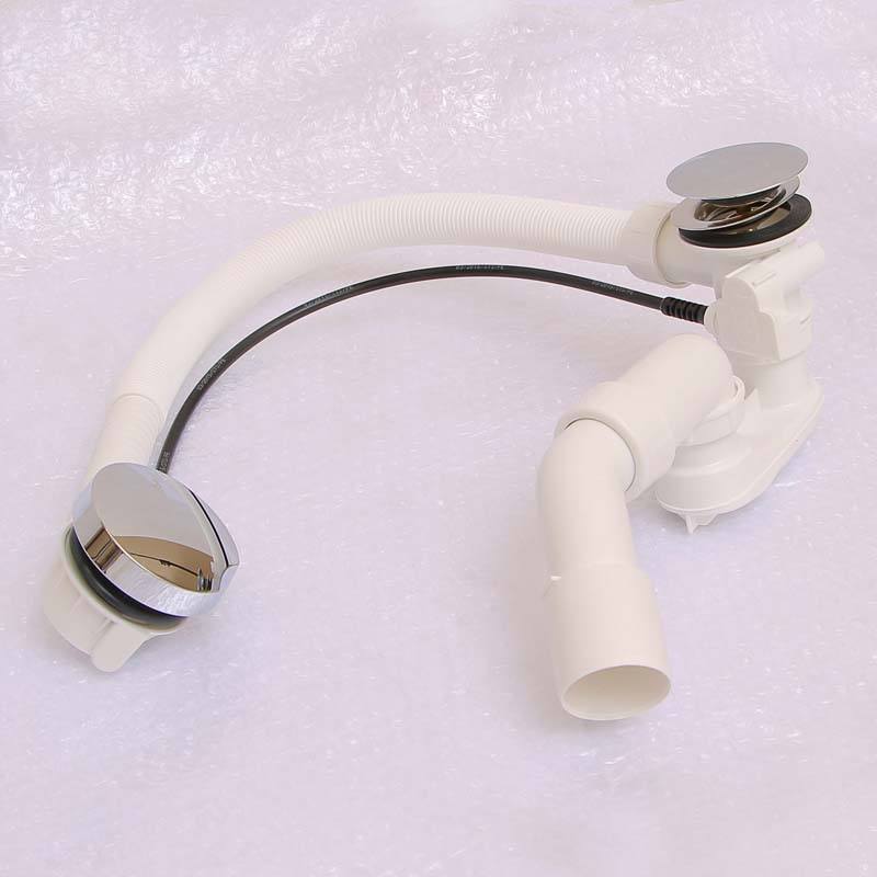 Слив-перелив для ванны Viega Simplex полуавтомат хром 285357