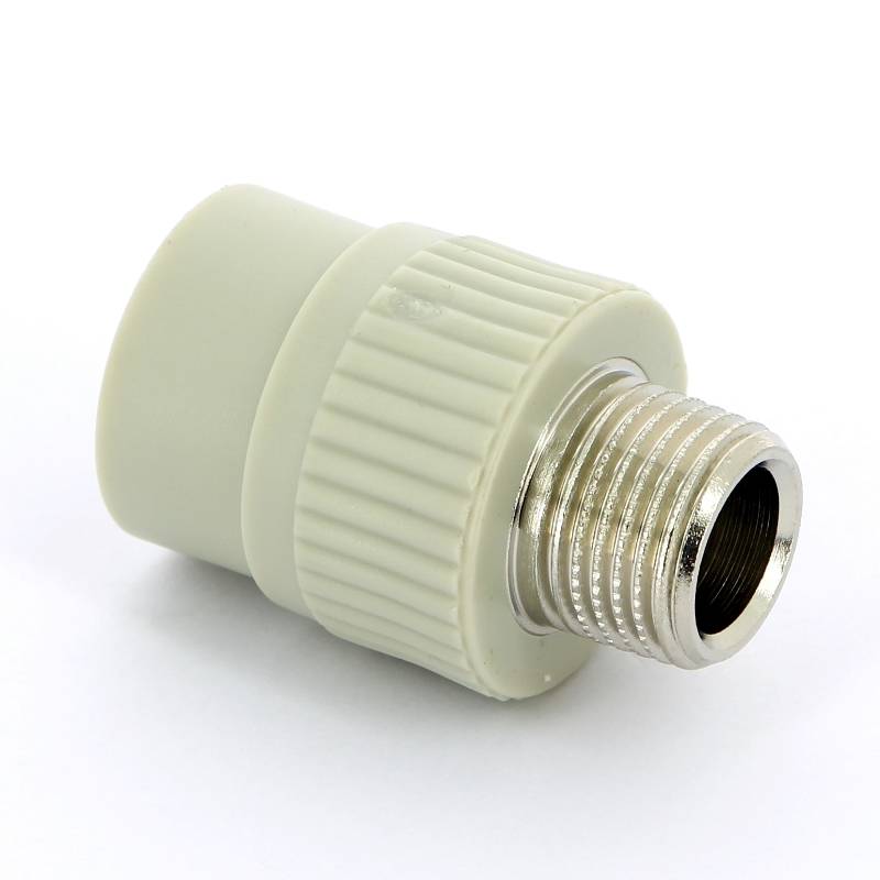 Муфта полипропиленовая FV-Plast PPR-CT с наружной резьбой 50x1 1/2 AA215050064T
