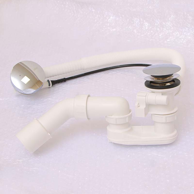 Слив-перелив для ванны Viega Simplex полуавтомат хром 285357