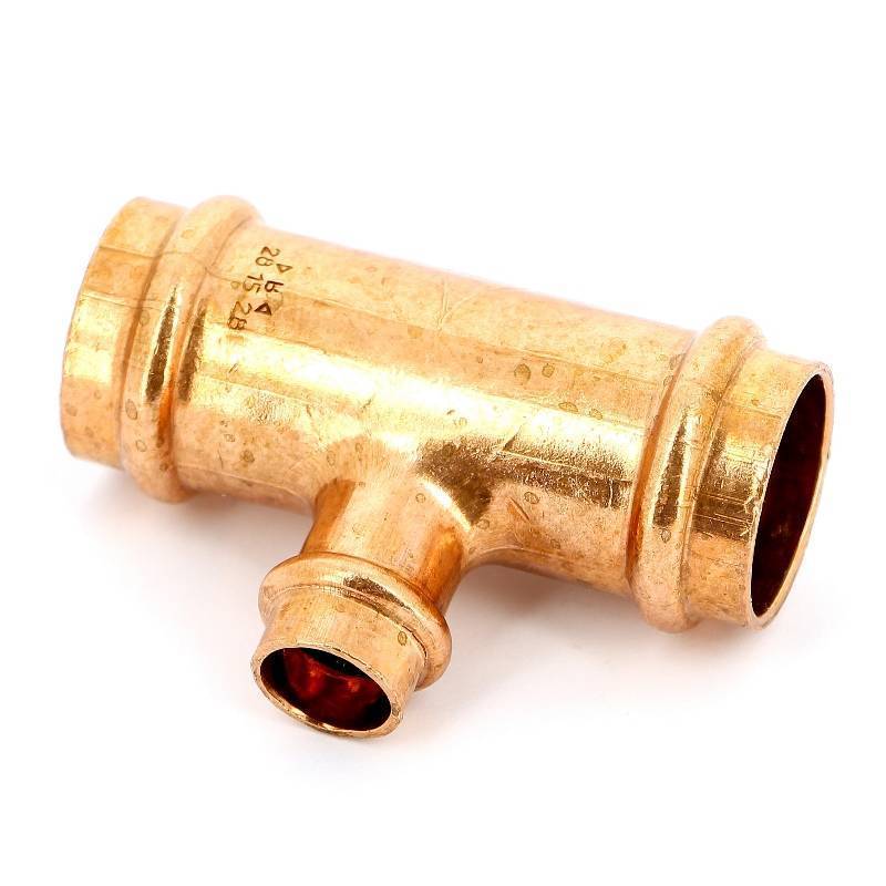 Тройник пресс IBP >B< Press 28х15х28 мм медь P5130 02815028