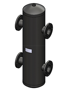 Гидроразделитель ZOTA универсальный Ду 65 до 300 кВт GR4932004000