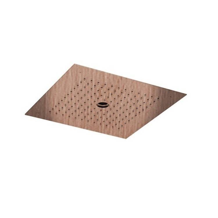 Верхний душ Almar Built-in 380x380 мм потолочный встраиваемый Copper Brushed PVD E044258CO