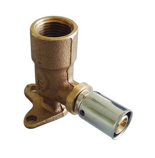 Угольник пресс настенный REHAU RAUTITAN RX 90° 20-Rp 1/2 длинный 1517045