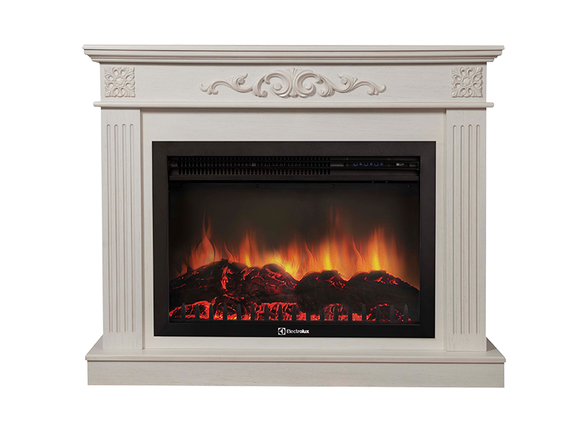 Портал для электрокамина Firelight Noce 30 шпон беленый дуб 1104162