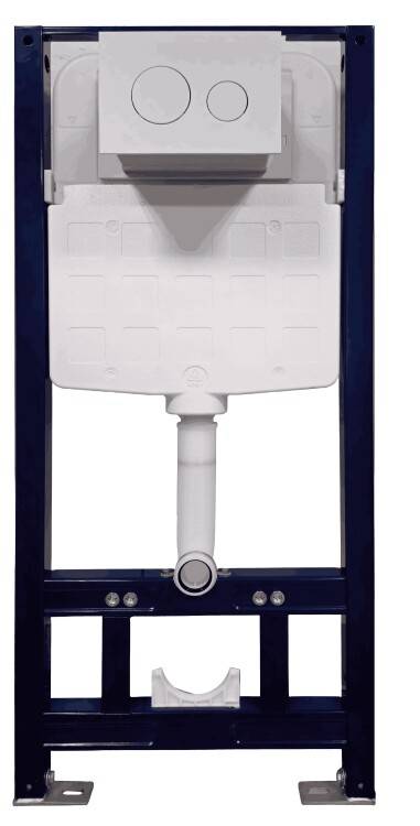 Инсталляция для унитаза Hogibe Splendy Stable 500х155х1100 мм клавиша хром ST3011TPRCR