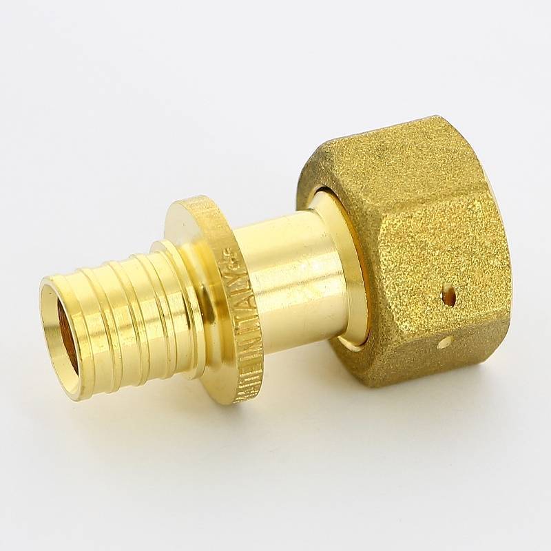 Муфта аксиальная Uni-Fitt 16x1/2 с накидной гайкой и плоской прокладкой 754G6200