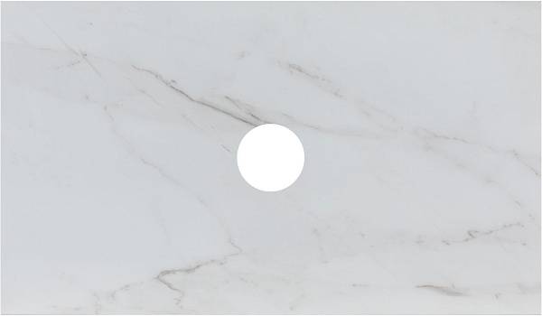 Столешница Allen Brau Fantasy 81x46.8x1 см белая 1.11009.M