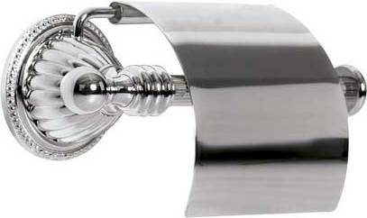 Держатель туалетной бумаги с крышкой Boheme Hermitage хром 10380