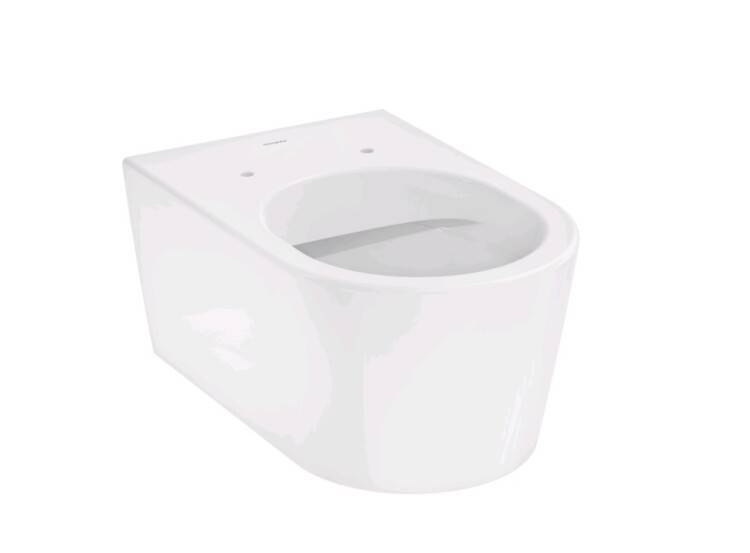 Унитаз подвесной безободковый Hansgrohe EluPura S 360x540 мм белый 60193450