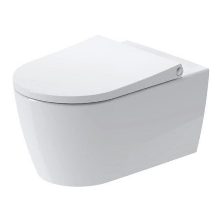 Унитаз подвесной Duravit Bento Starck Box безободковый HygieneFlush белый 45930920A1