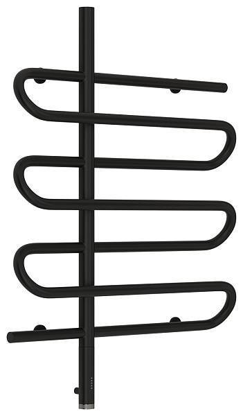 Полотенцесушитель электрический Сунержа Эпатаж 600x800 мм левый матовый черный 31-0550-8060