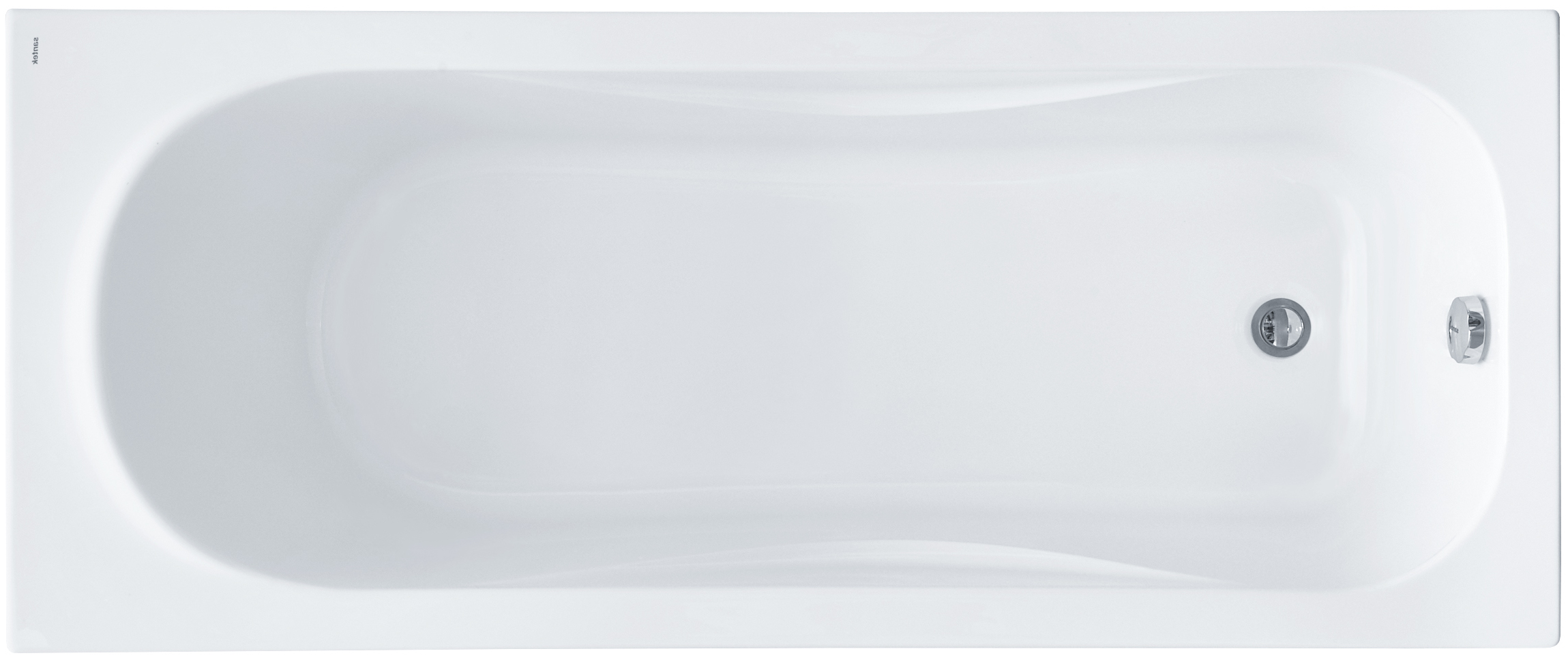 Ванна акриловая Santek Тенерифе прямоугольная 160х70 см 1.WH30.2.357