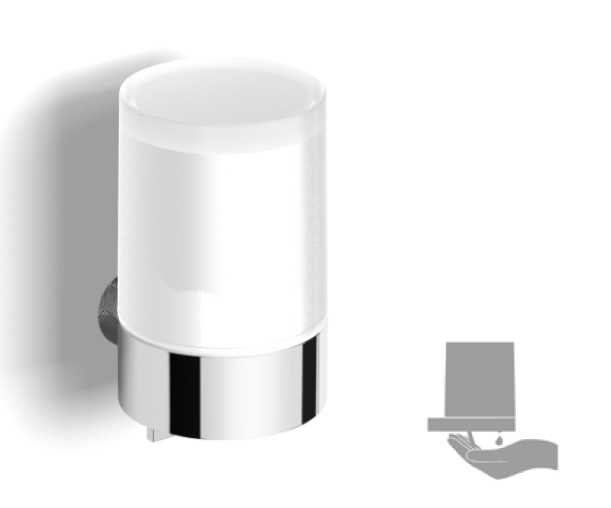 Дозатор для жидкого мыла Splendy Passion нажимной снизу золото матовое PA4042VSGM