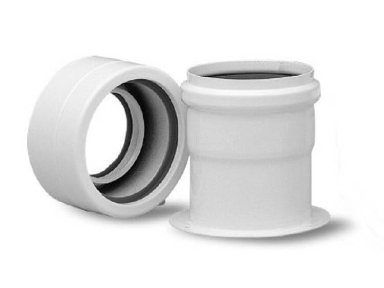 Переходной комплект на раздельные трубы BAXI полипропиленовый 80 мм KHG71408901