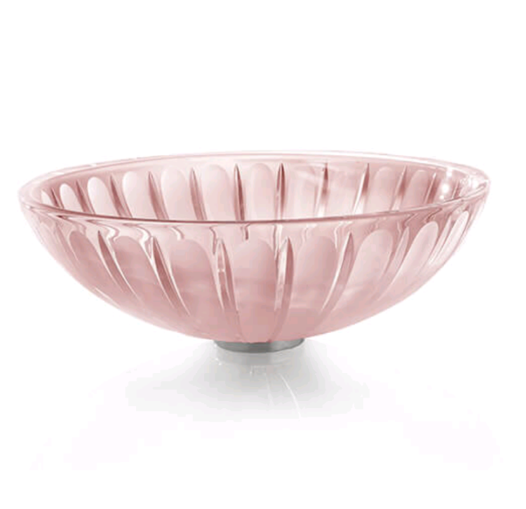 Раковина накладная 3SC Montblanc Tondo 430x430 мм цвет Rosa MB11ROGD