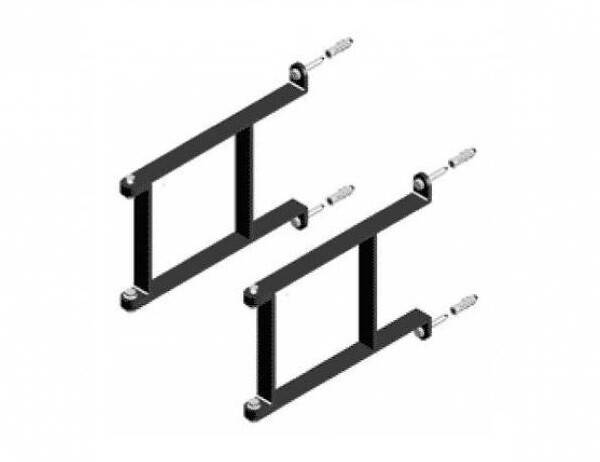 Комплект консолей Meibes для монтажа распределителя Поколение 8 на стене ME 66337.3