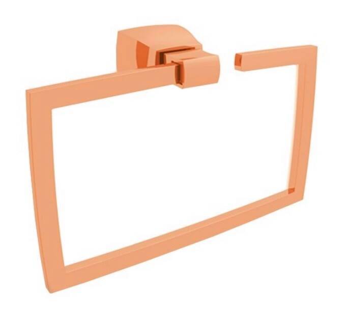 Полотенцедержатель кольцо Bertocci Grace 250 мм розовое золото 14277055500