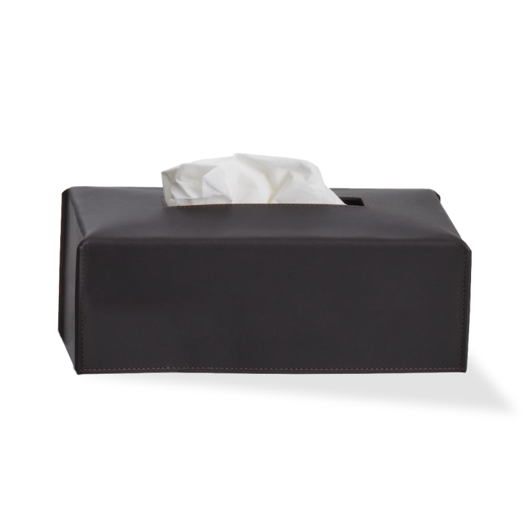 Салфетница Decor Walther Nappa KB 240х125х90 мм черно-коричневый 0938090