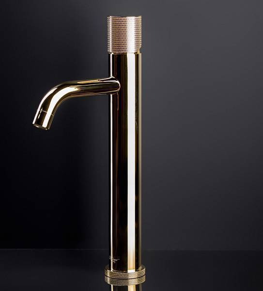 Смеситель для раковины Boheme Stick Gold Diamond Chrome 121-GCR