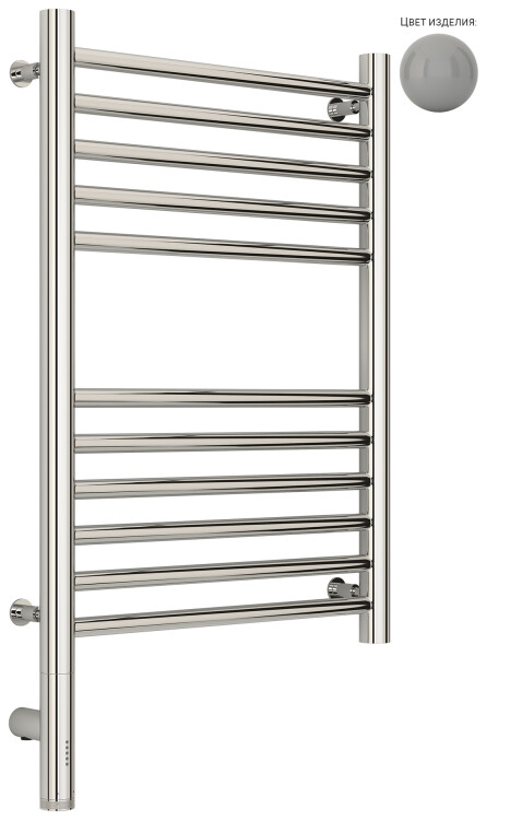 Полотенцесушитель электрический Сунержа Богема 3.0 700x400 мм МЭМ левый 700458046040 RAL 7004